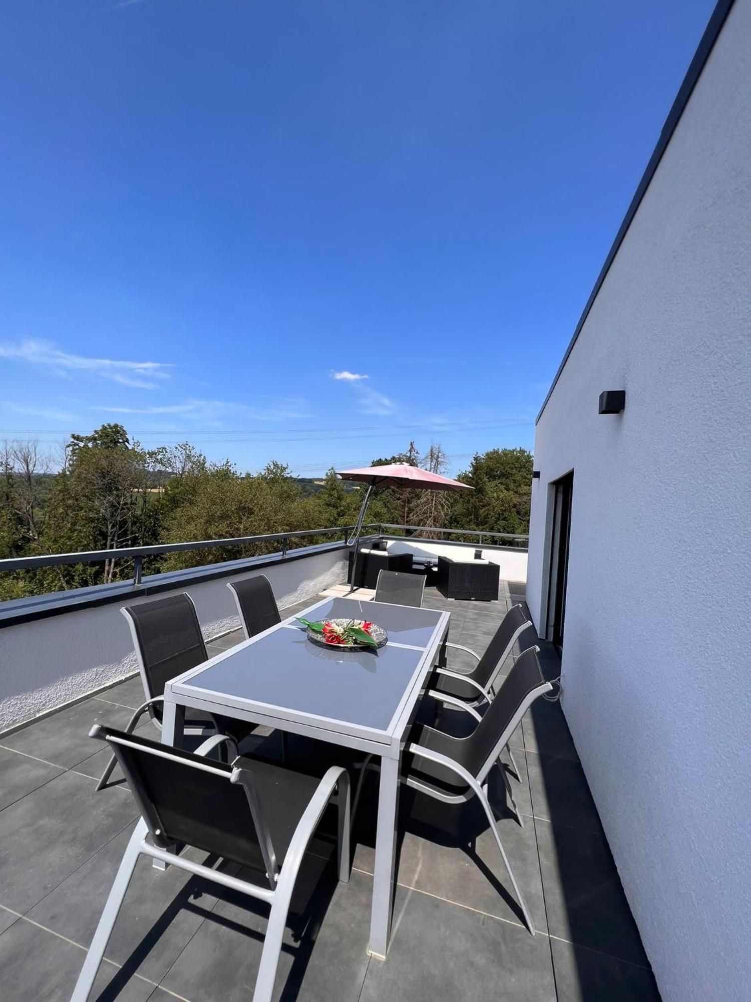 Ferienwohnung Penthouse M1 Neunkirchen  Exterior foto